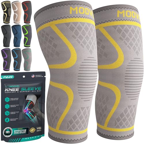 Compression Knee Brace for Women & Men (2 Count)