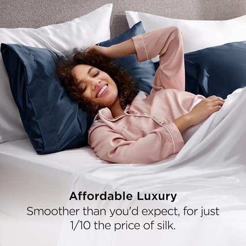 Satin Pillowcase Standard Set of 2 (2 Count)