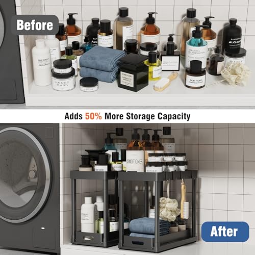 2 Pack Pull Out Storage Organizers (2 Count)