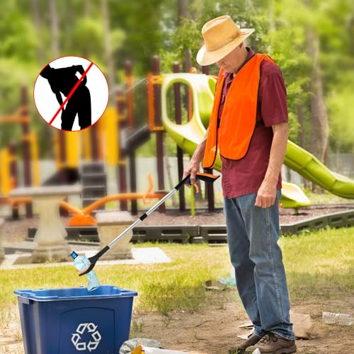 6 Pack 32 Inch Commercial Trash Grabber for Elderly Assist