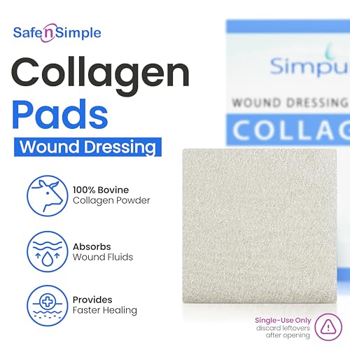 Collagen Pads for Wounds (5 count)