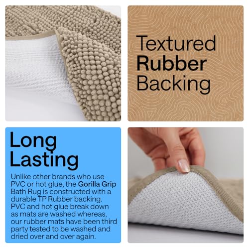 Bathroom Area Rug Sets 2 Piece (7.41 Sq Ft)