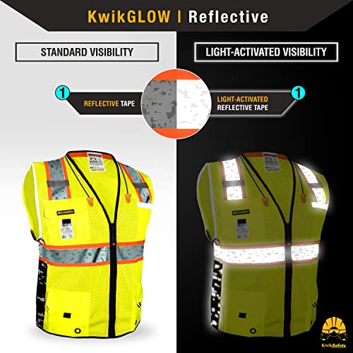 BIG KAHUNA DIGITAL Safety Vest [15PK] Class 2