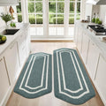 Kitchen Rugs Set of 2 Non Slip Kitchen Mats for Floor (2 Count)