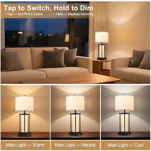 26.8'' Farmhouse Table Lamps
