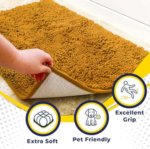 Super Water Absorbent Door Mat Indoor (16 Sq Ft)