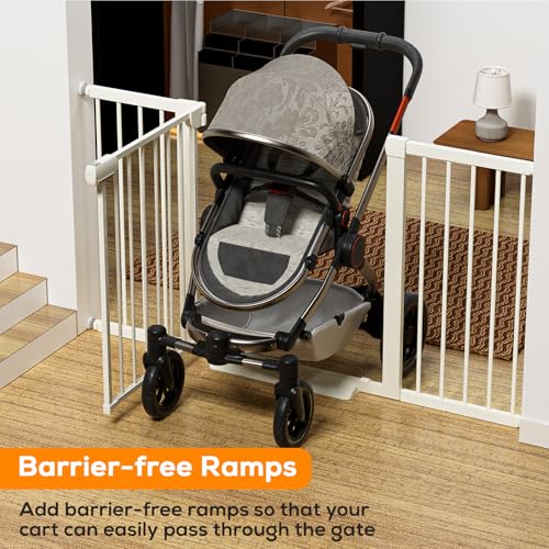 29.5 46" Magnetic Baby Gate for Stairs (2 Count)