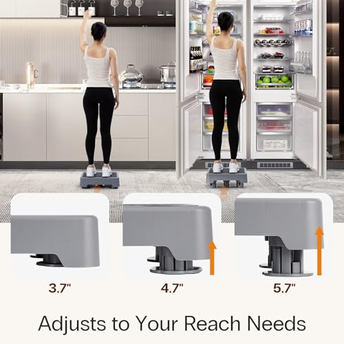 Adjustable Plastic Step Stool