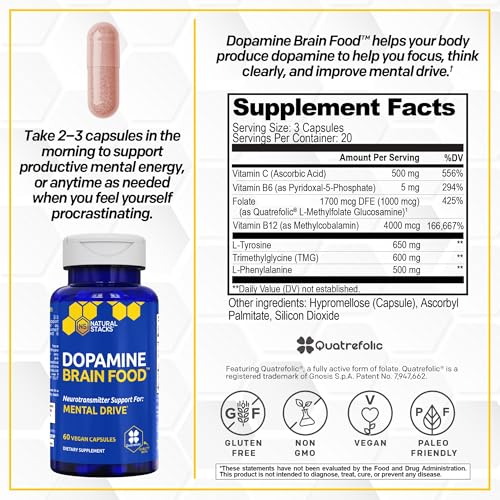 Dopamine Brain Food (120 Count)