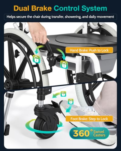 Self Propelled Transfer Wheelchair