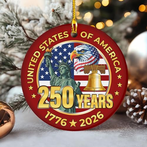 250th Independence Anniversary Ornament