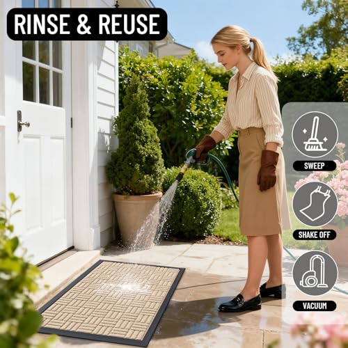 Front Door Mat Outside Entrance 47x17