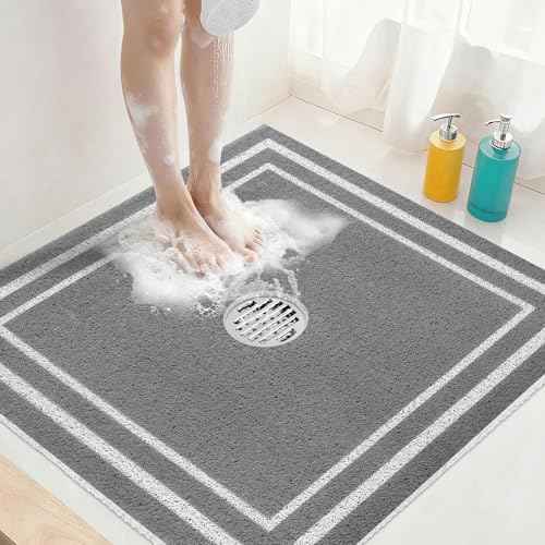 Square Shower Mat Non Slip