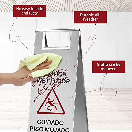 2 Pcs Wet Floor Sign (2 Count)