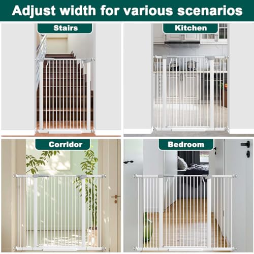 40.5" Tall Baby Gate for Stairs 29.5"