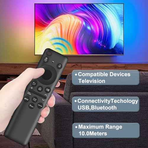 Rechargeable Voice Remote for Samsung Smart TV Remote