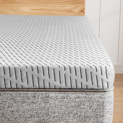 Bamboo Mattress Topper Queen Size 4 Inch