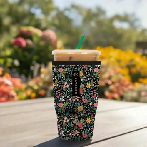 JavaSok Iced Coffee & Cold Soda Insulated Neoprene Cup Sleeve