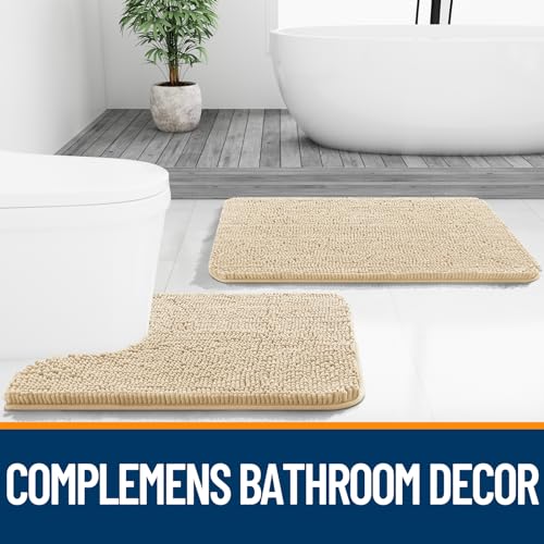 Large Bathroom Rugs 59x35