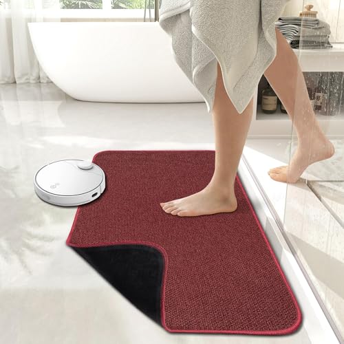 Bath Mat Ultra Thin Bathroom Rugs (918 sq in Count)