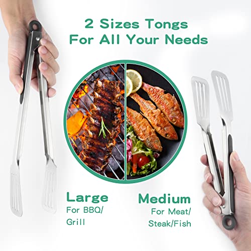 Tongs for Cooking (2 Count)