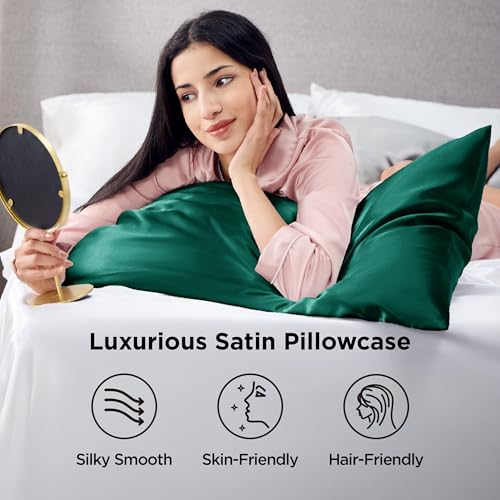 Satin Pillowcases Standard Set of 2 (2 Count)