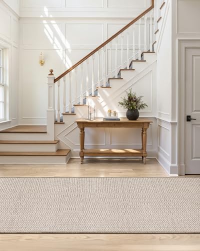 Runner Rug 36"x120"Non Slip Rubber Backing Hallway Rug