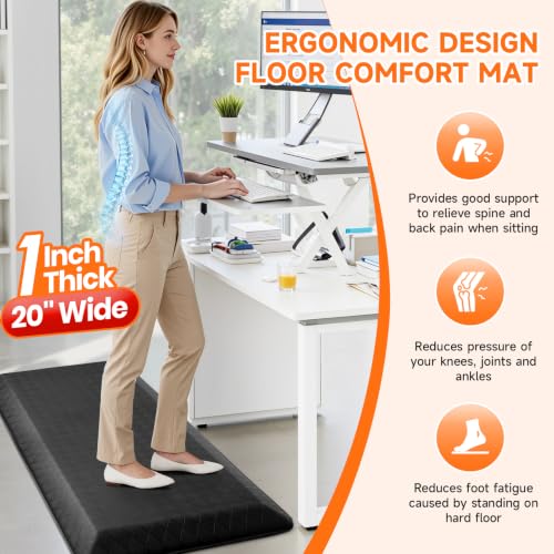 1" Thick Kitchen Mats for Floor