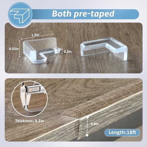 Edge Corner Protector Baby Proofing 18ft (9 Count)