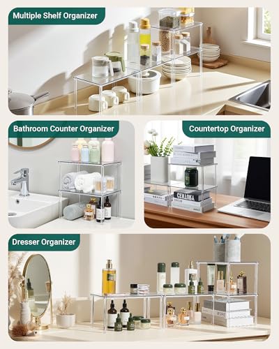 Acrylic Cabinet Organizer Set of 4 (4 Count)