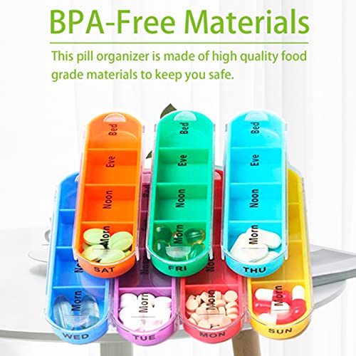 Weekly Stackable Pill Organizer