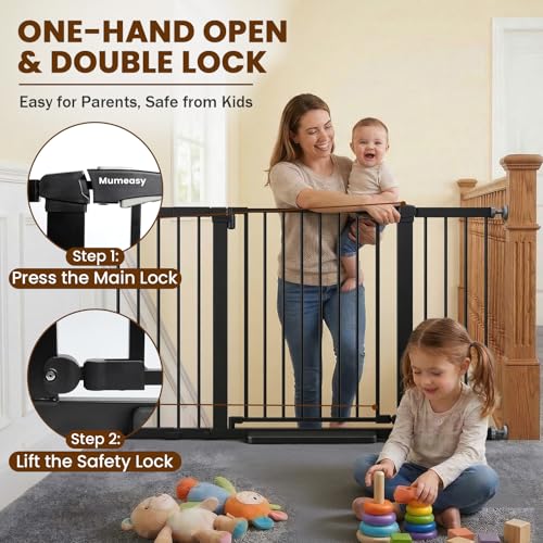 29.7 57" Extra Wide Baby Gate for Doorways