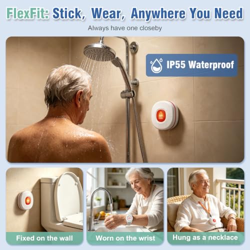 WiFi Caregiver Call Button Calls Phone