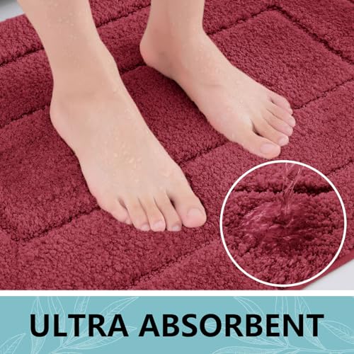 Microfiber Bathroom Rugs 24x16