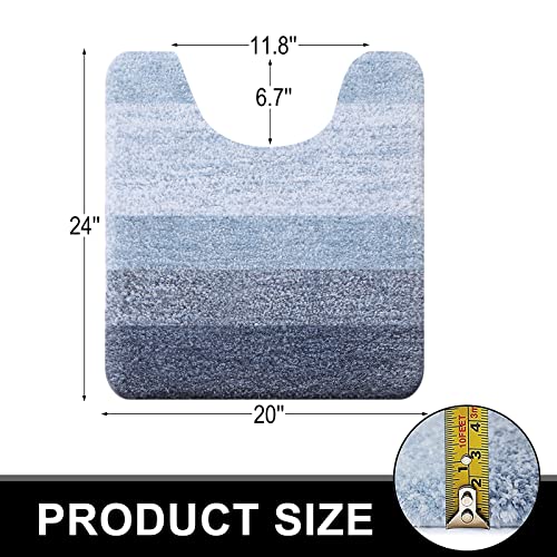 Micorfiber Bathroom Rug Set 2 Piece