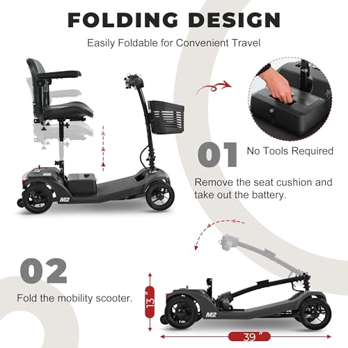 4 Wheel Powered Mobility Scooters