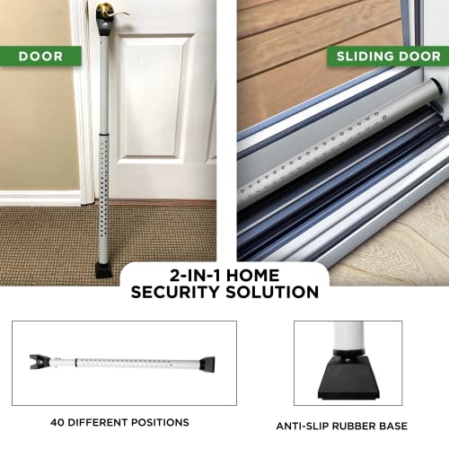 Sliding Door Security Bar (2 Count)