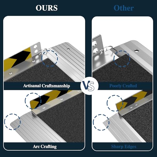 Portable Wheelchair Ramp 2FT (2 Count)