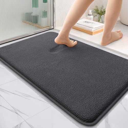 Thick Memory Foam Bathroom Rugs 36x24
