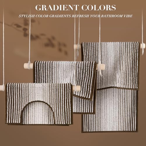 Bathroom Rugs Sets 3 Piece