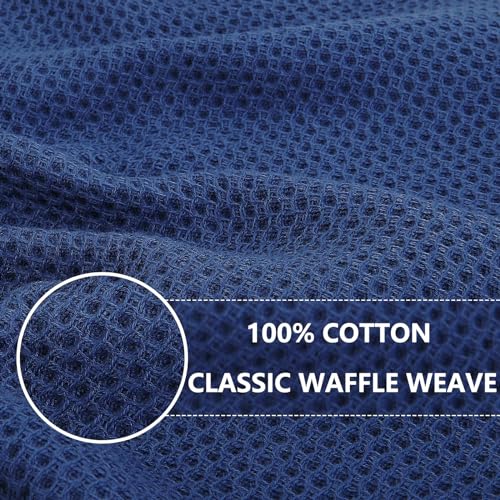100% Cotton Waffle Weave Kitchen Dish Cloths 8 (8 Count)
