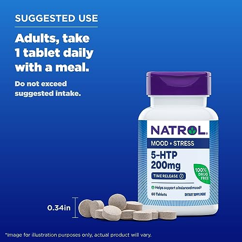 5 HTP 200 mg Time Release (60 Count)