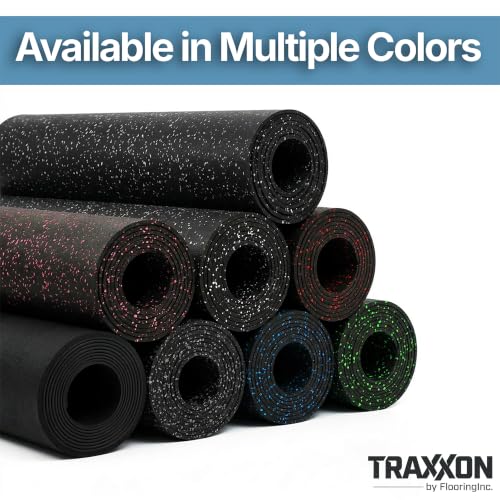 Traxxon by FlooringInc Rubber Gym Flooring Roll