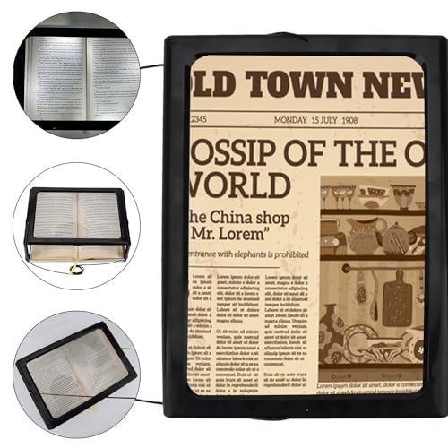 3X Hands Free Magnifying Glass with Light