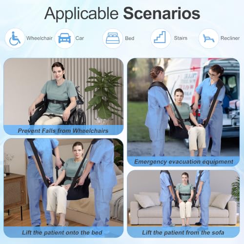 Transfer Belt for Elderly and Disabled Patient Lift Belt