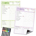 Magnetic Dry Erase Chore Chart (2 Count)