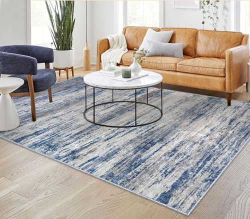 Area Rug 6x9 Modern Ombre Thin Rugs for Living Room
