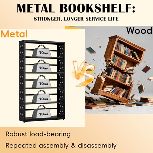 5 Tier Bookcase