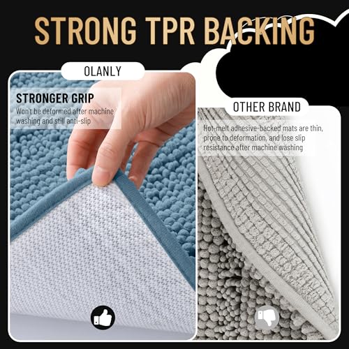 Thick Bathroom Runner Rugs 47x20