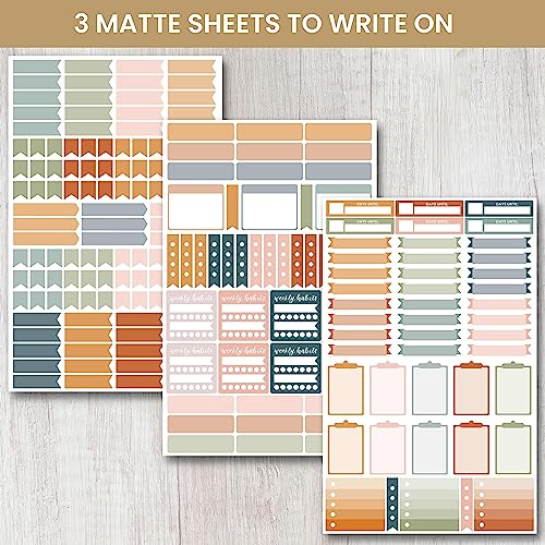 Color Coding Planner Stickers